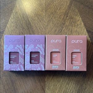 Pura Cinnamon Woods and Amber Oud set